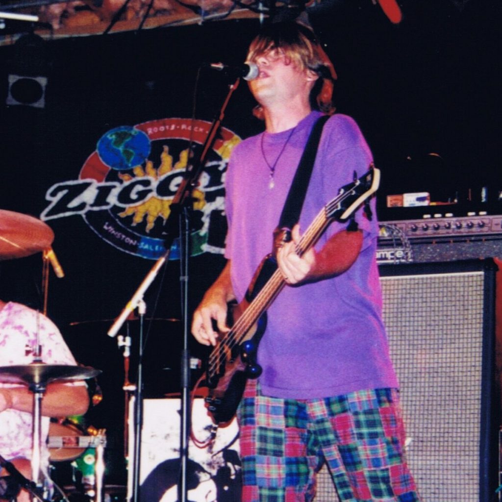 Playing bass in 1996